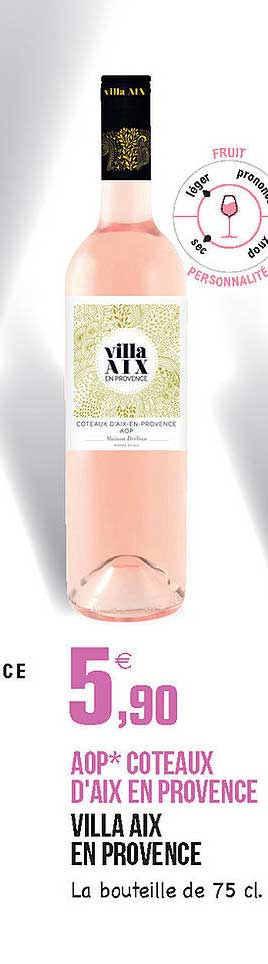 aop coteaux d'aix en provence villa aix en provence