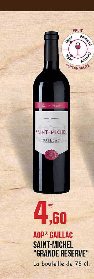 aop gaillac saint-michel "grande réserve"