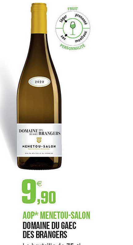aop menetou-salon domaine du gaec des brangers