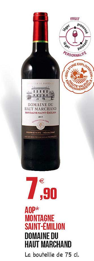 aop montagne saint-émilion domaine du haut marchand