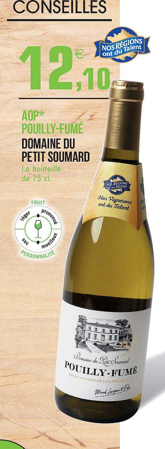 aop pouilly-fumé domaine du petit soumard