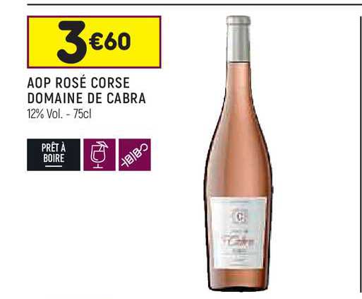 Aop Rosé Corse Domaine De Cabra