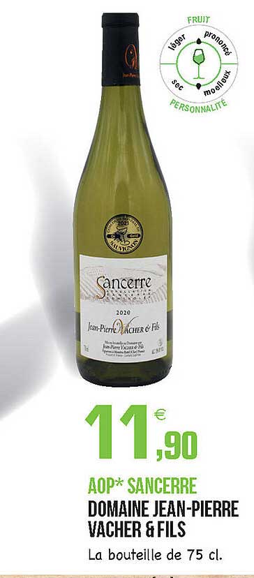 aop sancerre domaine jean-pierre vacher & fils