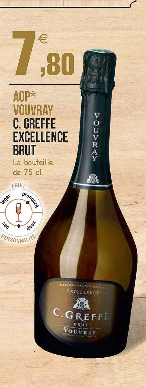 aop vouvray c. greffe excellence brut