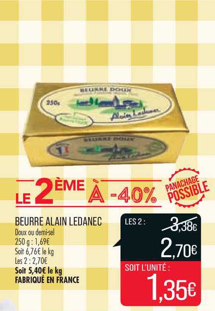 beurre alain ledanec