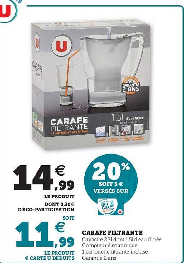 Carafe Filtrante