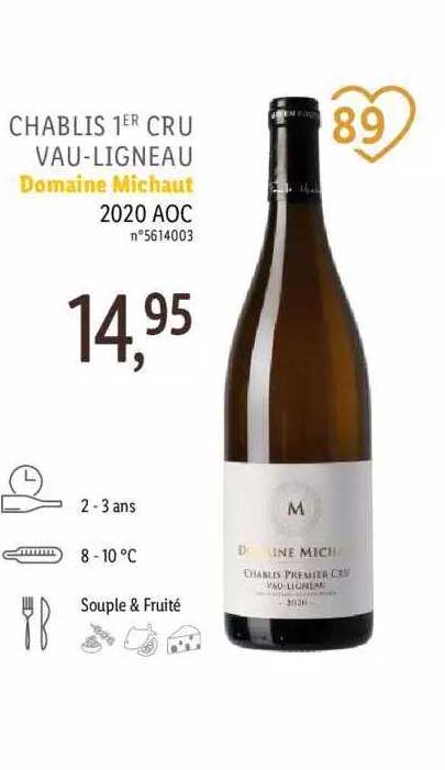 chablis 1er cru vau-ligneau domaine michaut