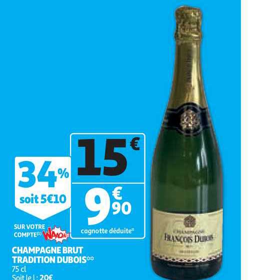 champagne brut tradition dubois