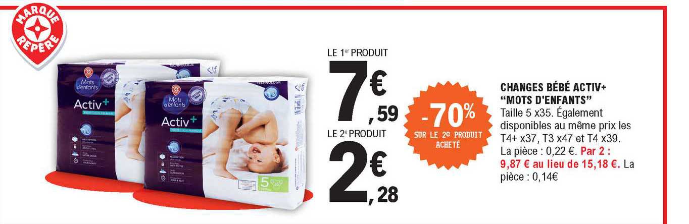 changes bébé activ+ "mots d'enfants"