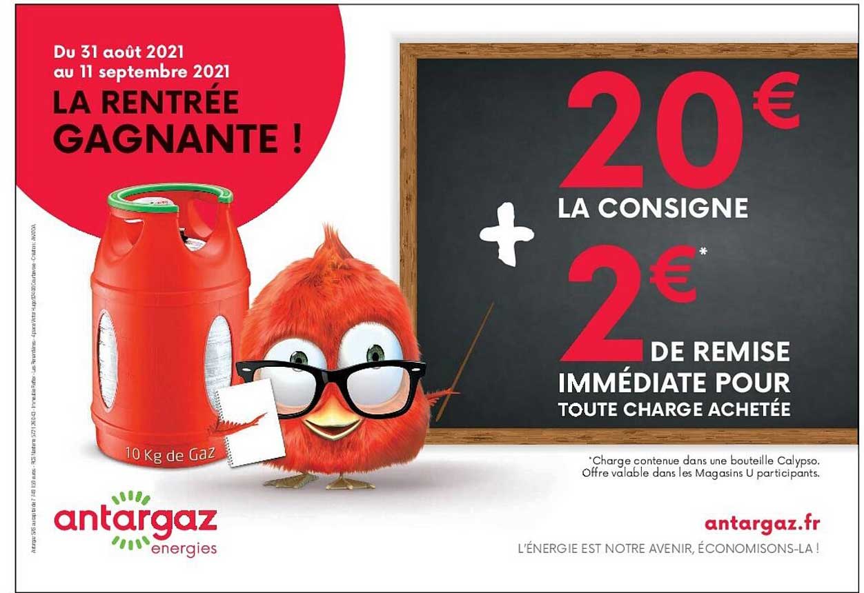 charge antargaz energies