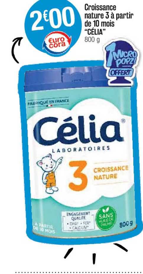 croissance nature 3 à partir de 10 mois "célia"