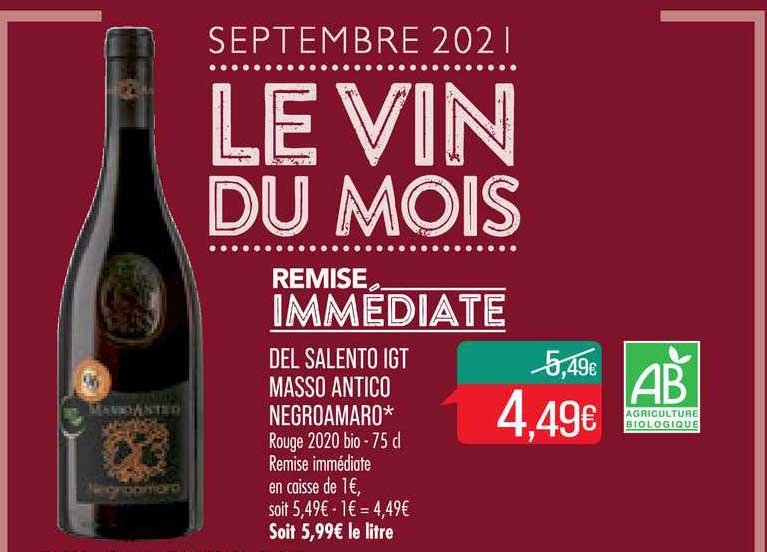 del salento igt masso antico negroamaro