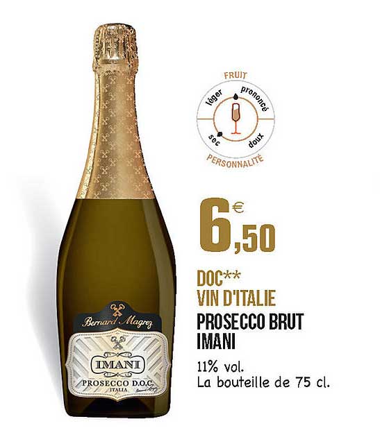 Doc Vin D'italie Prosecco Brut Imani