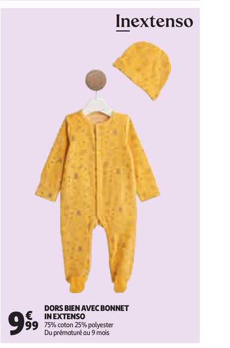 dors bien avec bonnet in extenso