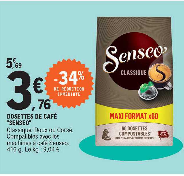 Dosettes De Café "senseo"