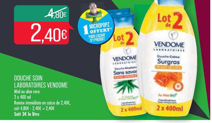 douche soin laboratoires vendôme