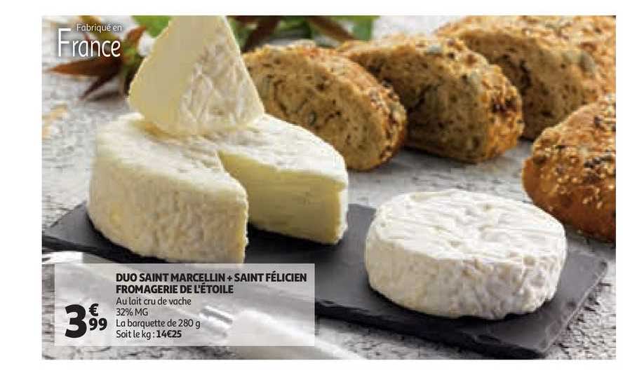 duo saint marcellin + saint félicien fromagerie de l'étoile