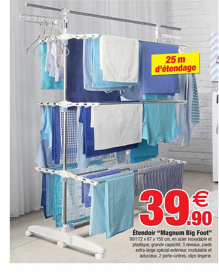 étendoir "magnum big foot"