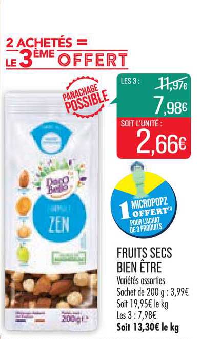 fruits secs bien être