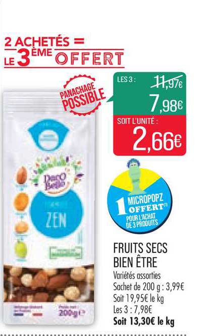 fruits secs bien être