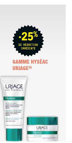 gamme hyséac uriage