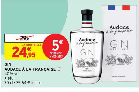 Gin Audace à La Française