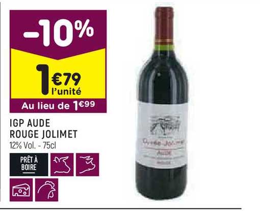 Igp Aude Rouge Jolimet