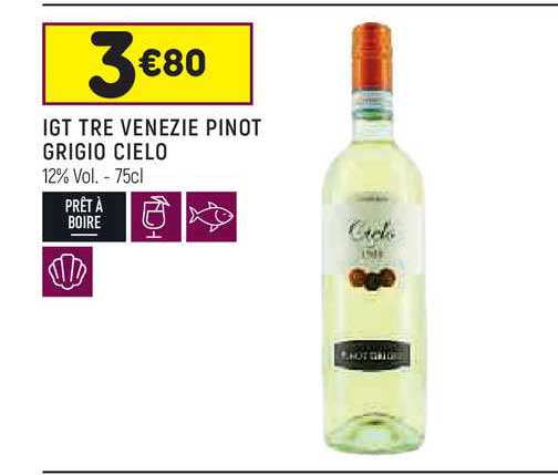 igt tre venezie pinot grigio cielo