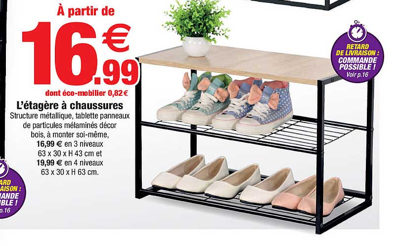 L'étagère à Chaussures