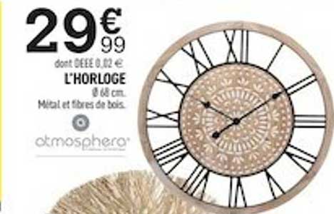 l'horloge
