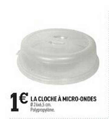 la cloche à micro-ondes