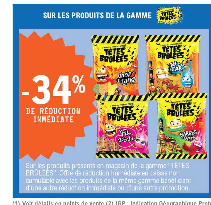 la gamme têtes brûlées