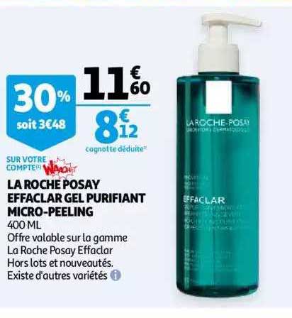La Roche Posay Effaclar Gel Purifiant Micro-peeling