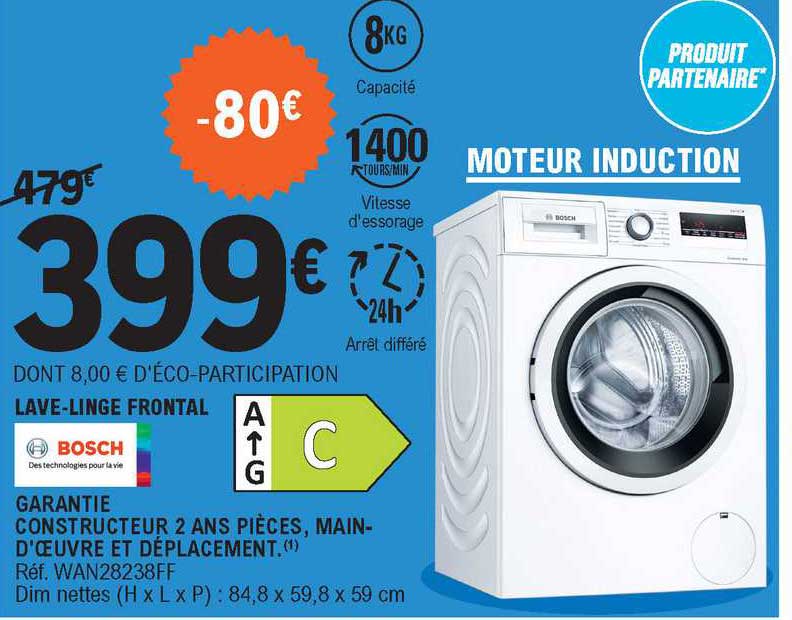 Lave-linge Frontal Bosch