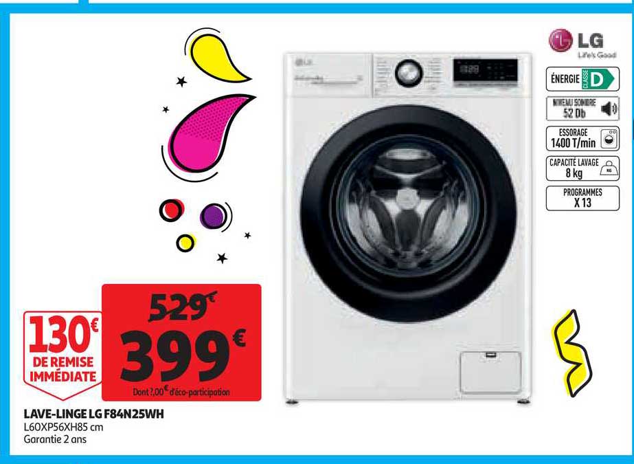 Lave-linge Lg F84n25wh