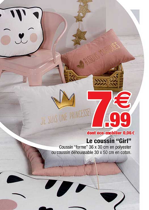 le coussin "girl"
