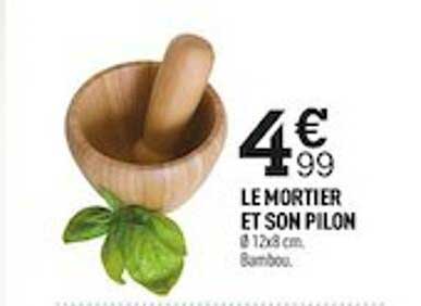Le Mortier Et Son Pilon