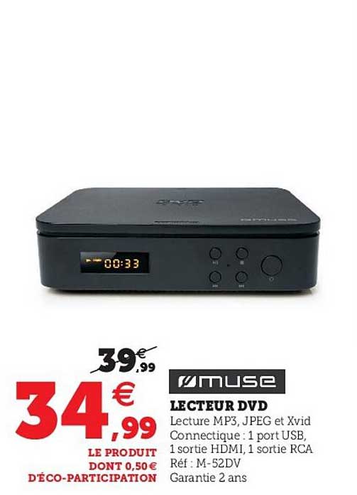 Lecteur Dvd Muse