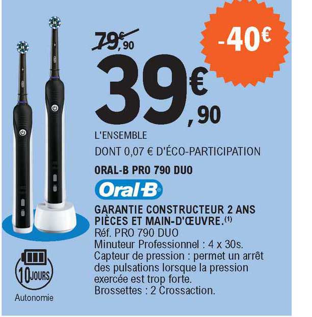 oral-b pro 790 duo oral-b