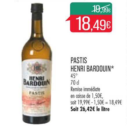 pastis henri bardouin