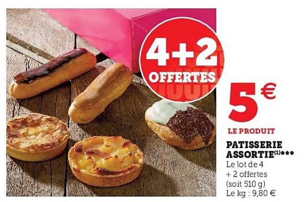 pâtisserie assortie
