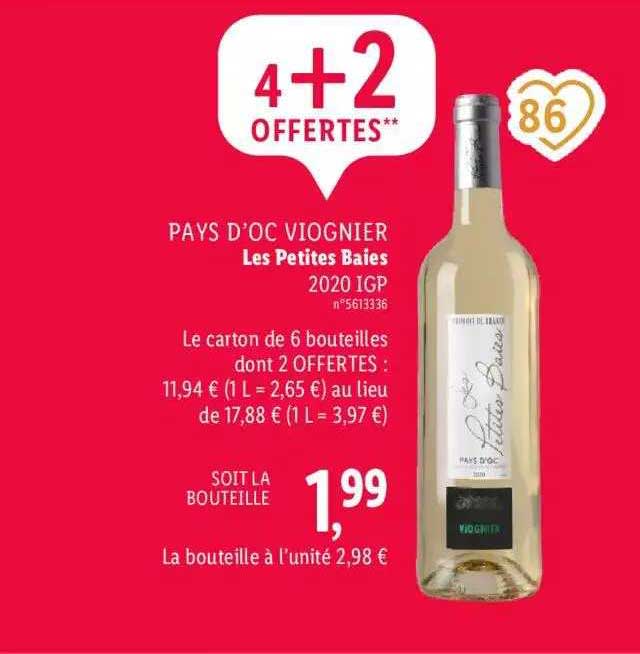 pays d'oc viognier les petites baies 2020 igp