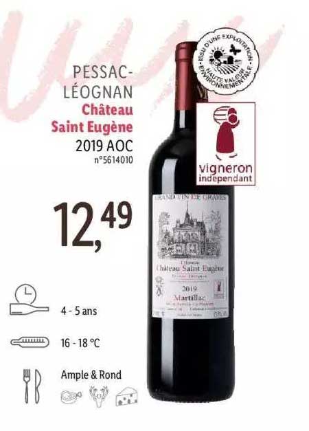 pessac-léognan château saint eugène