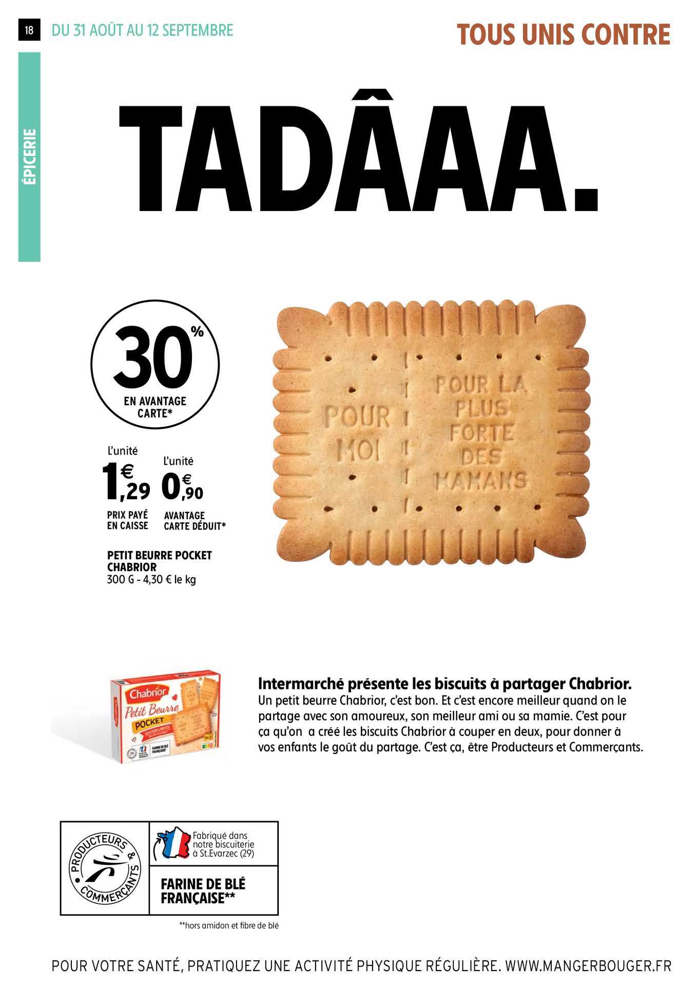 petit beurre poket chabrior