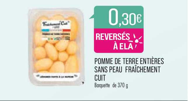 Pomme De Terre Entières Sans Peau Fraîchement Cuit
