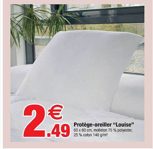 Protège-oreiller "louise"