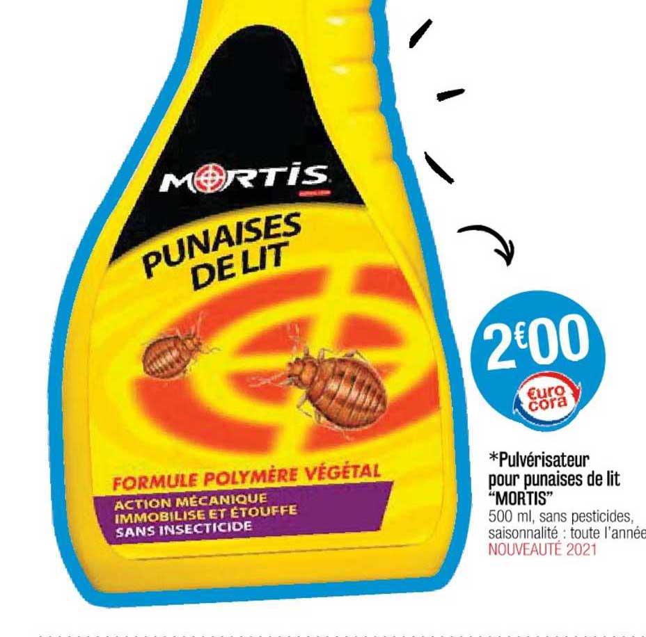 pulvérisateur pour punaises de lit "mortis"