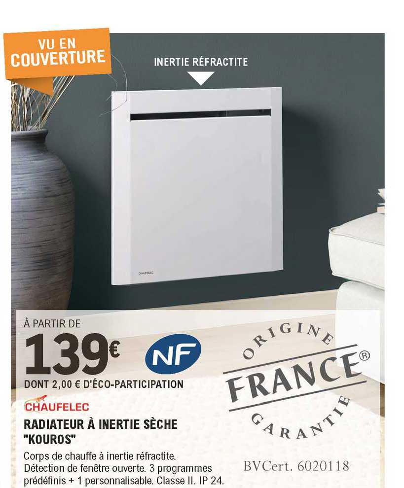 Radiateur à Inertie Sèche "kouros"