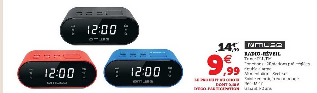 radio-réveil muse
