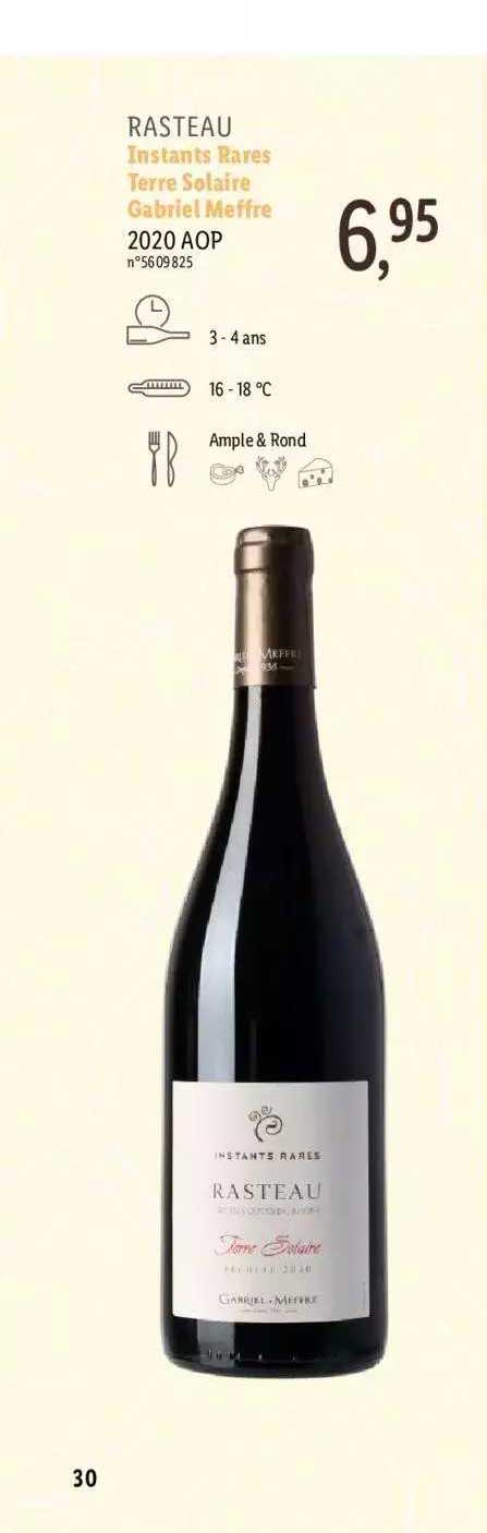 rasteau instants rares terre solaire gabriel meffre